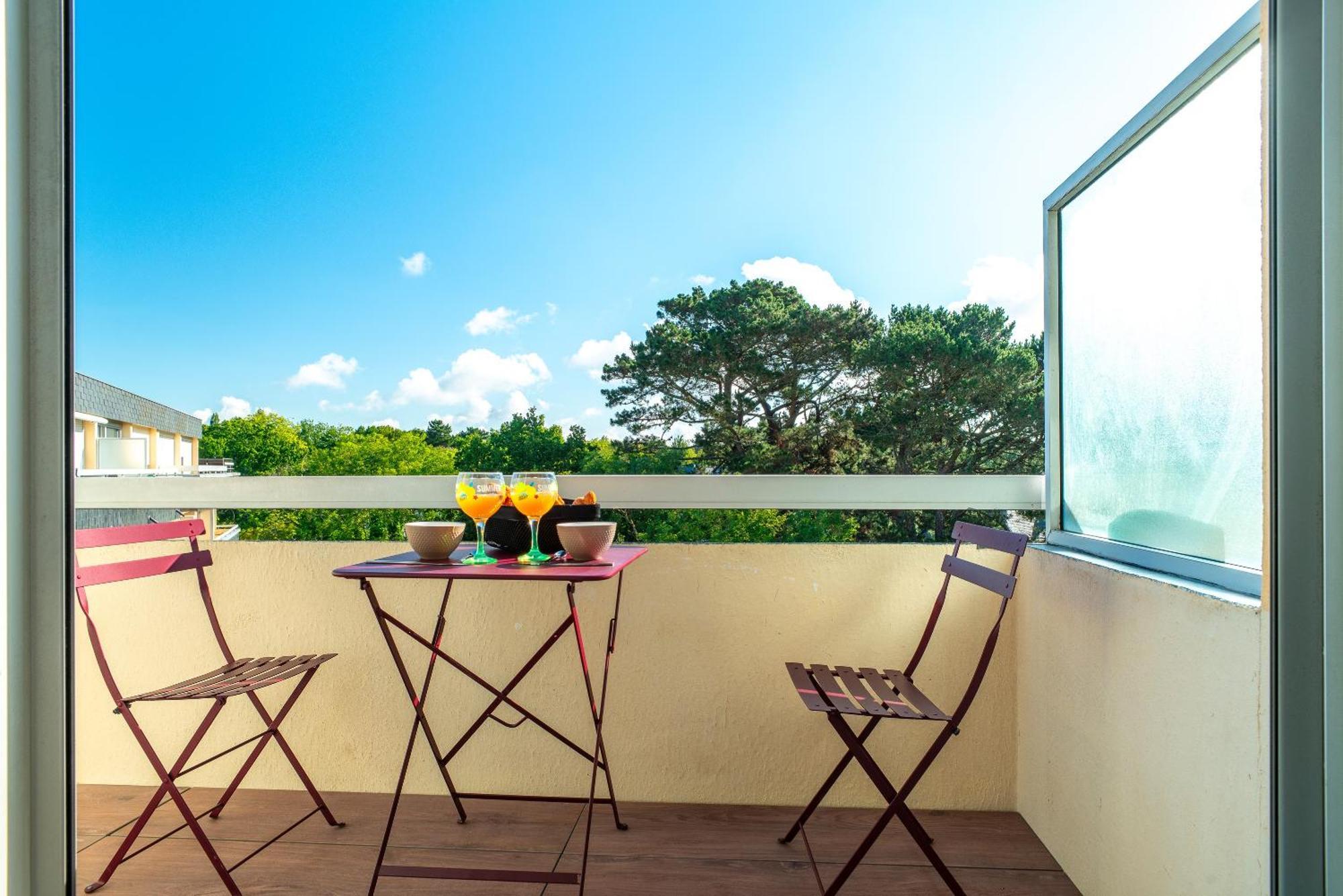 Le Rocher De Benodet - Studio 2P 150M De La Plage Luaran gambar